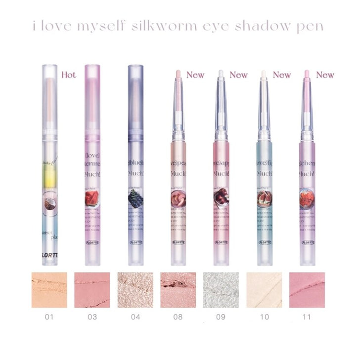 Flortte I Love Myself Silkworm Eye Shadow Pen 0.2g