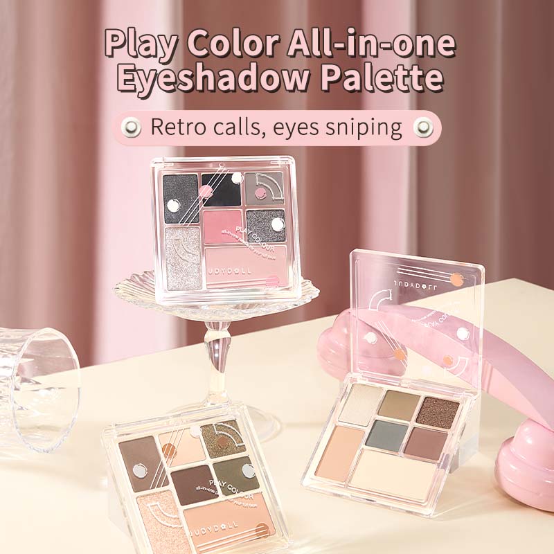 Judydoll Playful 7 Colors Eyeshadow Palette