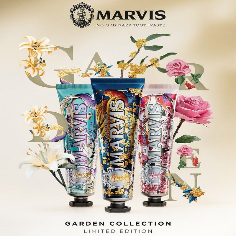 Marvis Garden Collection Toothpaste 75ml W Cosmetics