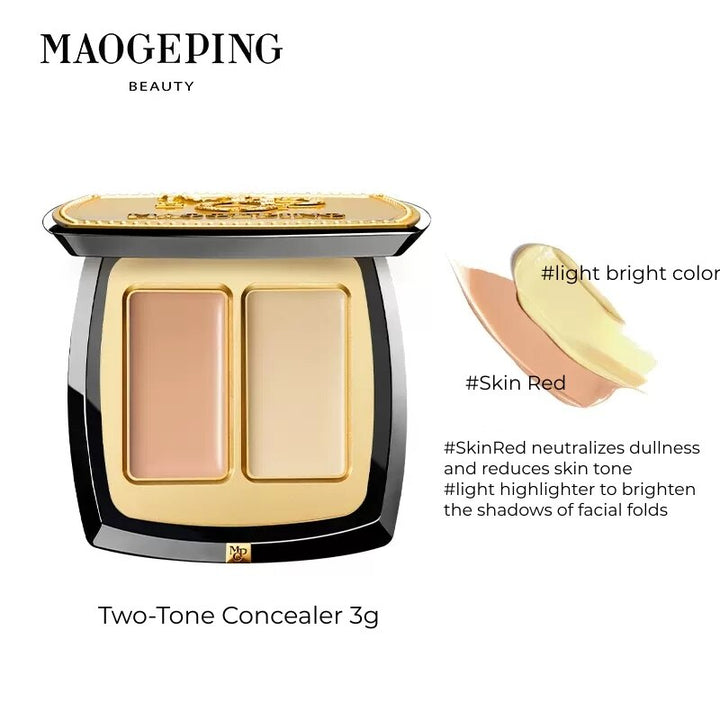 Maogeping Flawless Double-Color Concealer with Brush N 3g M01