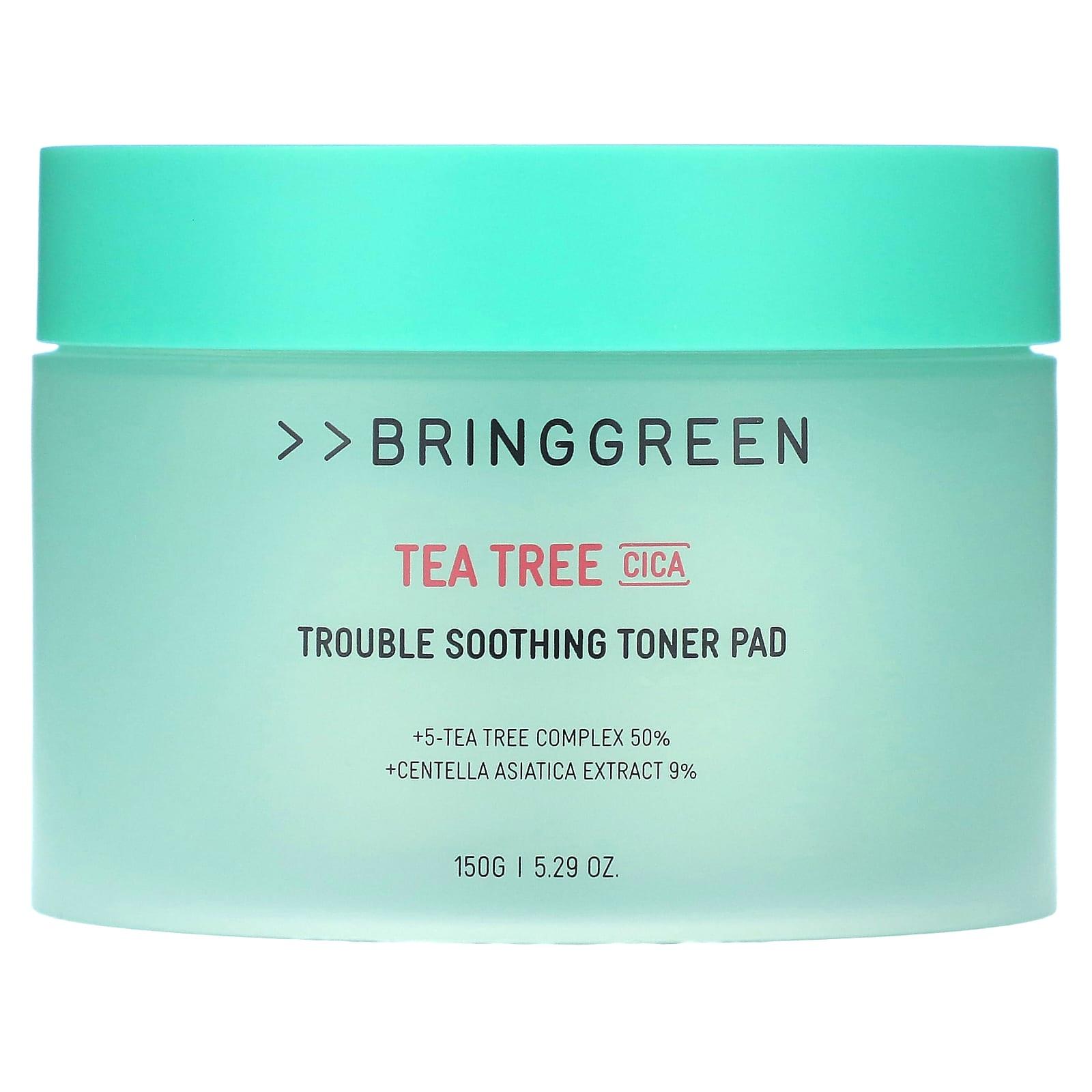 BRINGGREEN Tea Tree Cica Trouble Soothing Toner Pad 90P main image 1