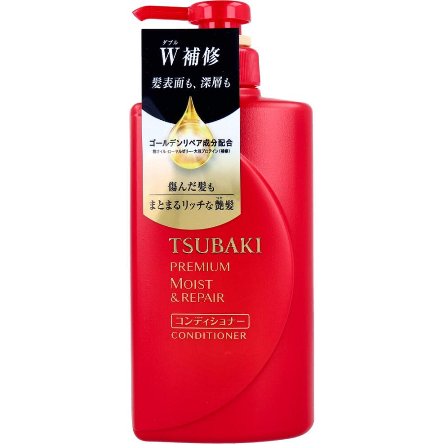 Shiseido Tsubaki Premium Moist Conditioner 490ml W Cosmetics
