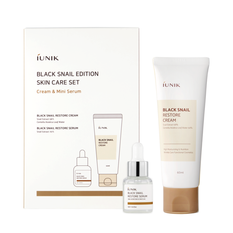 IUNIK Black Snail Edition Skin Care Set