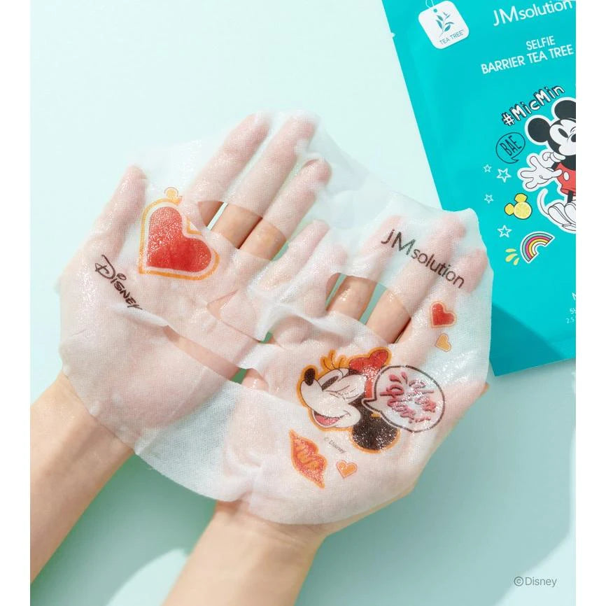 JM Solution Disney Collection Selfie Barrier Tea Tree Mask 1Pcs – W Cosmetics