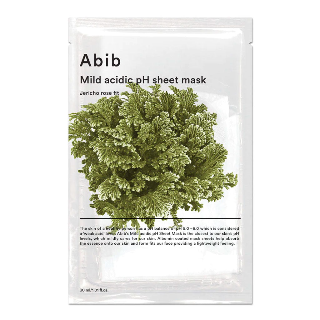 Abib Mild Acidic Ph Sheet Mask Jericho Rose Fit 1pcs