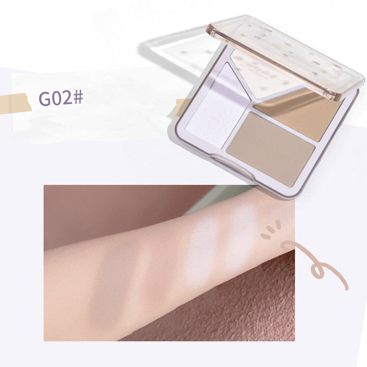 Gogotales Light Shadow Flawless Highlight Contouring Palette