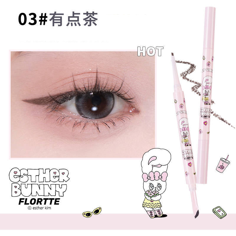 Flortte X ESTHER BUNNY Dual-Ended Eyeliner Pencil 0.5g