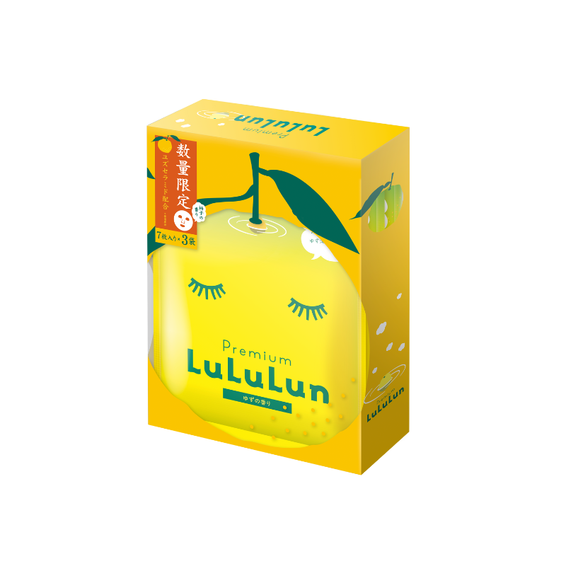 LuLuLun Face Mask Premium Yuzu 7 Sheets