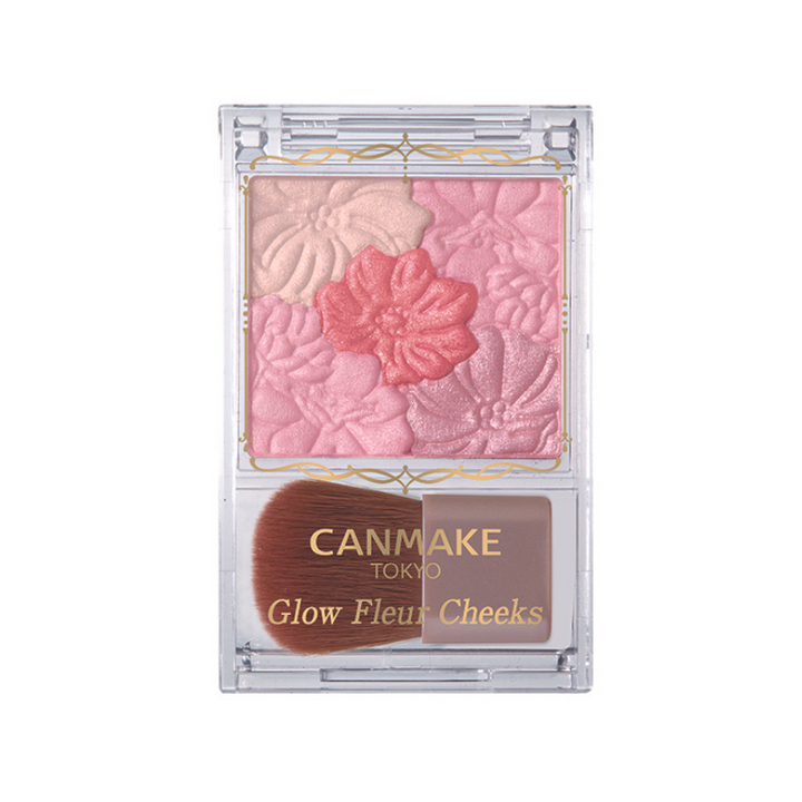 Canmake Glow Fleur Cheeks 17 Strawberry Milk Fleur