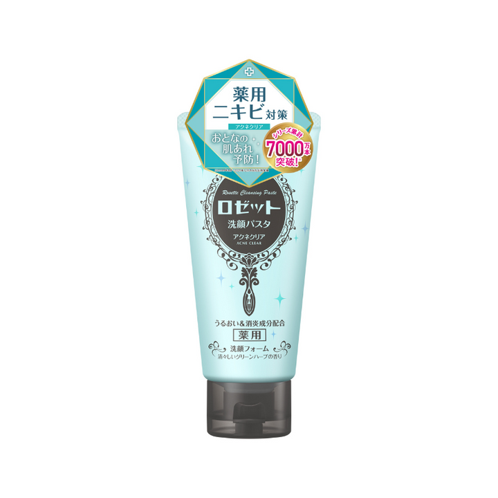 Rosette Face Wash Pasta Acne Clear 120g N