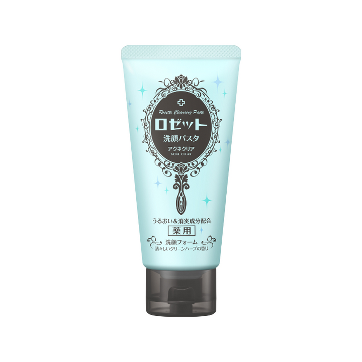 Rosette Face Wash Pasta Acne Clear 120g N
