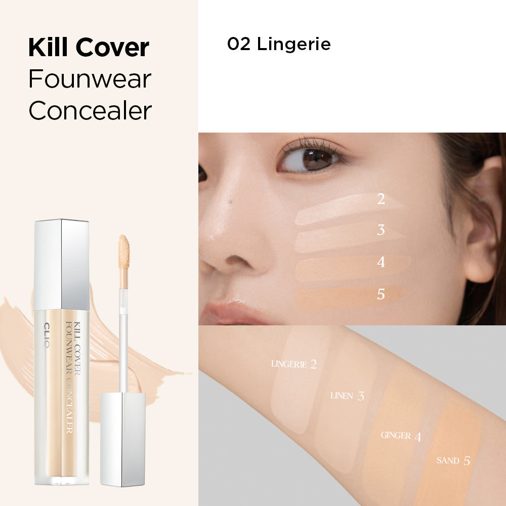 Clio Kill Cover Founwear Concealer 6g W Cosmetics clio-kill-cover-founwear-concealer-6g-w-cosmetics