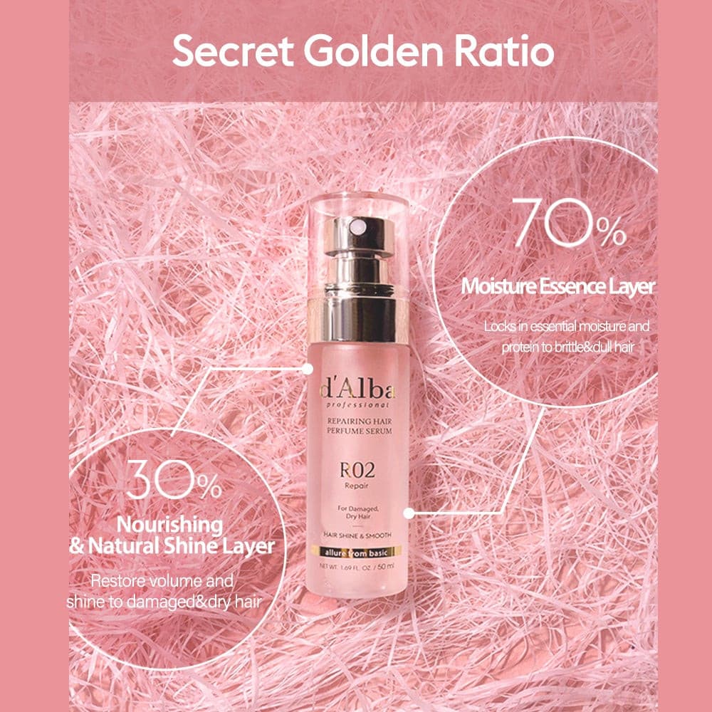 d'Alba Professional Repairing Hair Perfume Serum 50ml