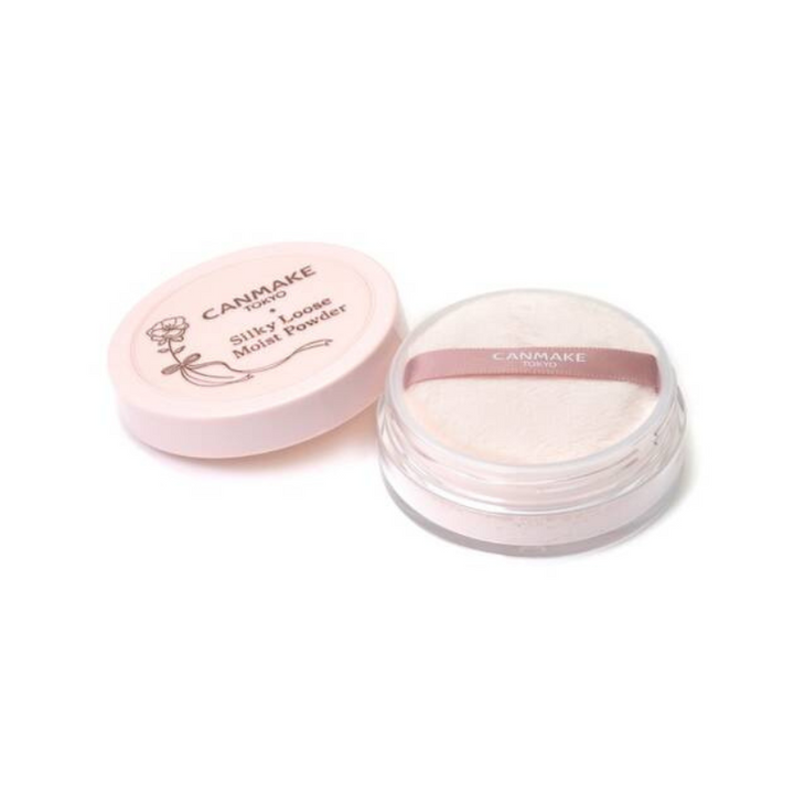 Canmake Silky Loose Moist Powder P01 Luster Pink