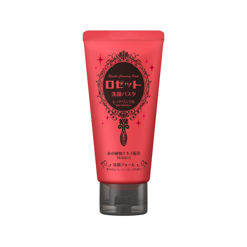 Rosette Face Wash Pasta Red Clay Wrinkle 120g N