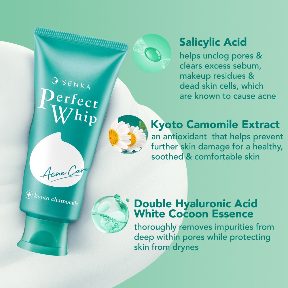 Shiseido Senka Perfect Whip Acne Care 120g