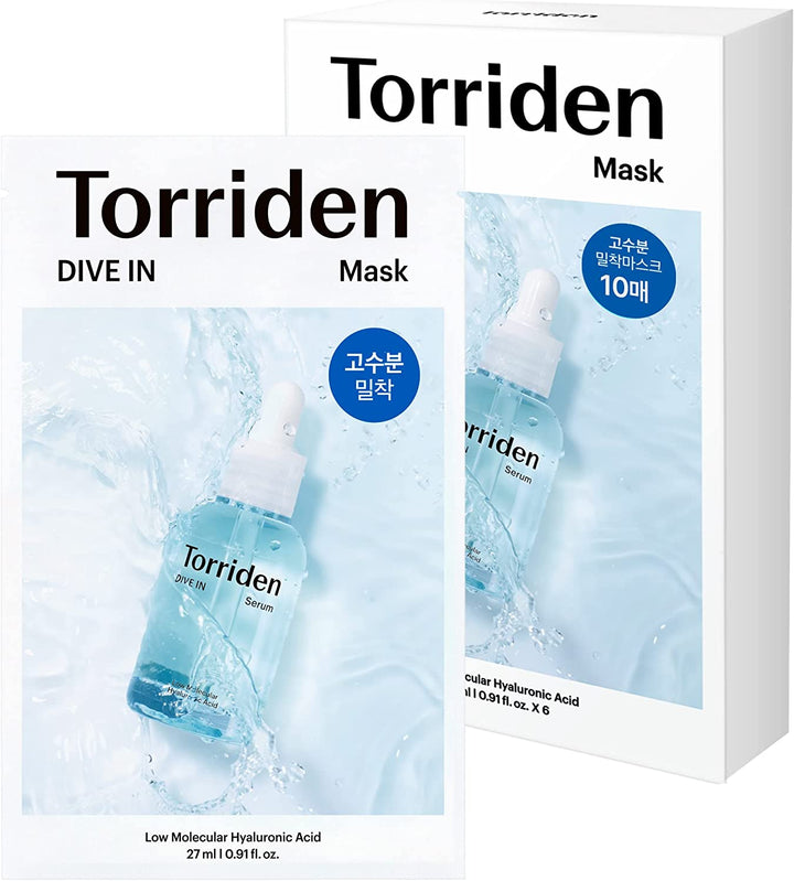 Torriden Dive-In Low Molecule Hyaluronic Acid Mask Pack 1pc