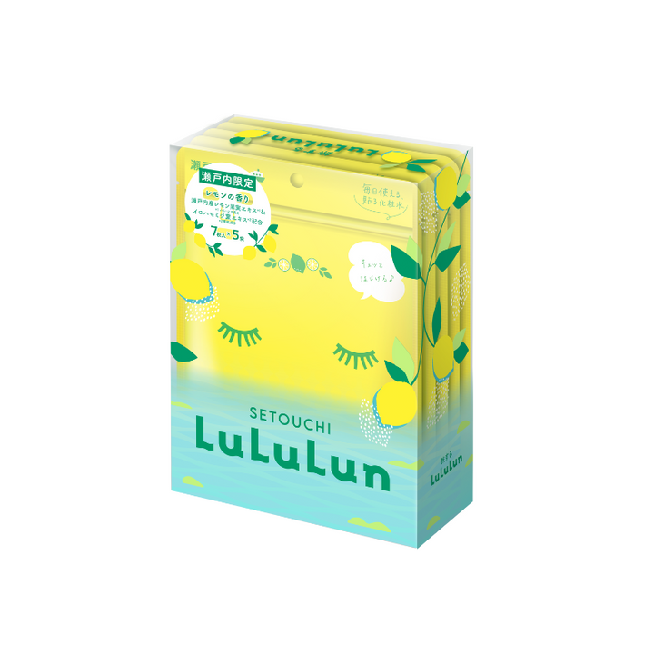 Face Mask Lemon LuLuLun LM3 7 Sheets
