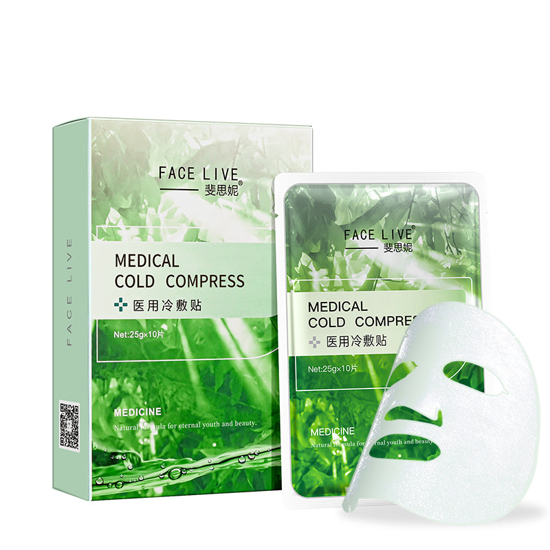 Face Live Centella Asiatica Plant Repairing Mask 10Pcs -N
