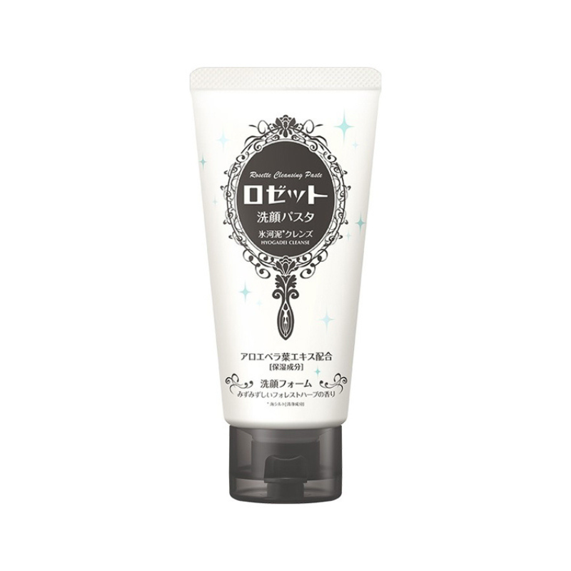 Rosette Face Wash Pasta Glacial Clay Cleanser 120g