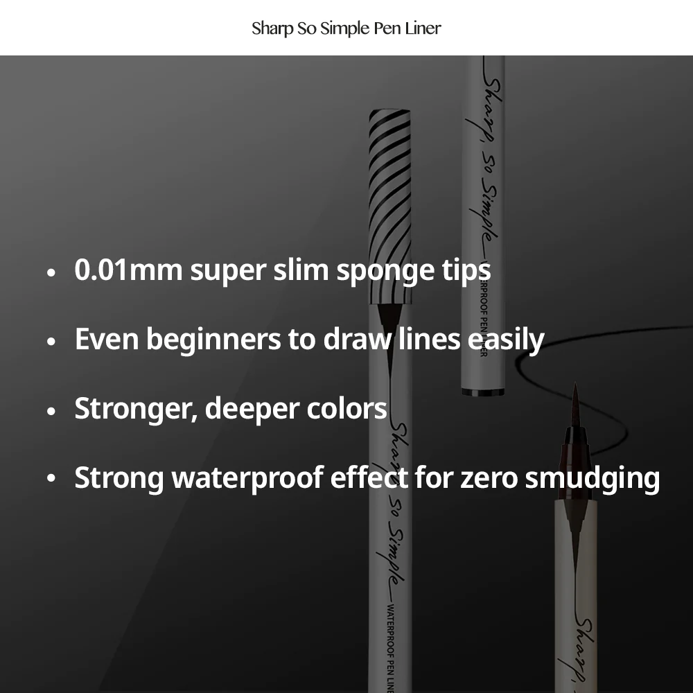 Clio Sharp So Simple Waterproof Pen Liner