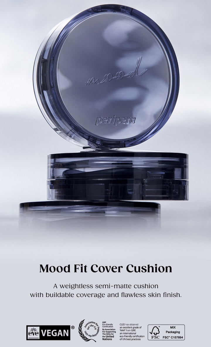 Peripera Mood Fit Cover Cushion SPF50+ PA++++