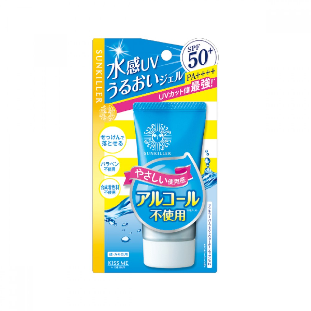 Kiss Me Sunkiller Perfect Water Essence Sunscreen SPF50+PA++++ 50g