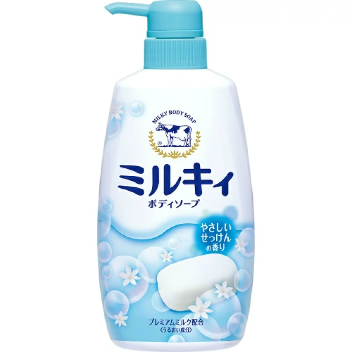 Milky Body Wash Soap Fragrance Pump 550ml