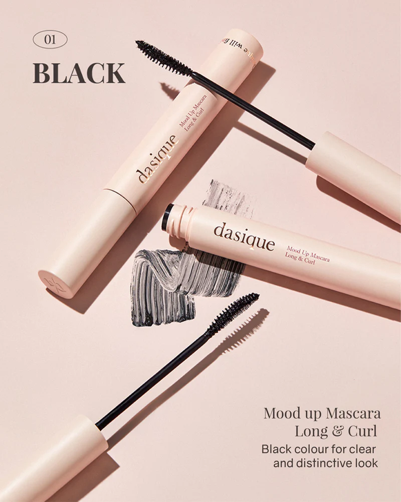 Dasique Mood Up Mascara Long & Curl #01 Black