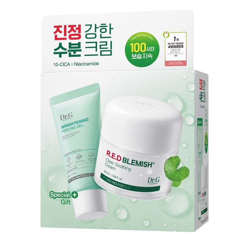 Dr.G Red Blemish Clear Soothing Cream Special Set