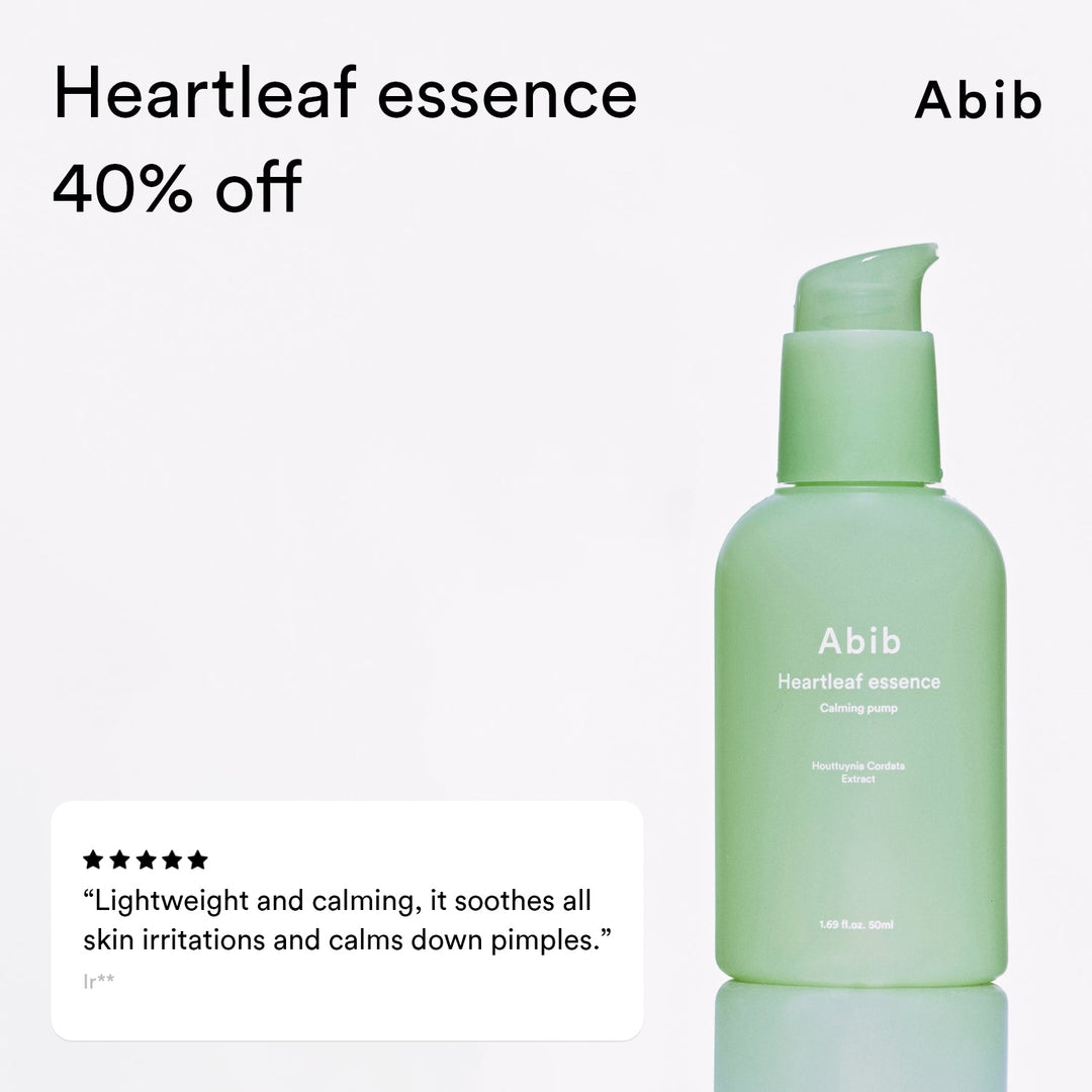 Abib Heartleaf Essence Calming Pump 50ml