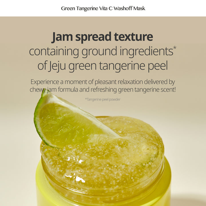Goodal Green Tangerine Vita C Wash Off Mask 110g