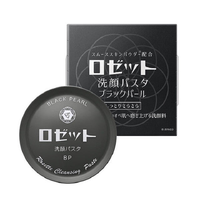 Rosette Face Wash Paste Black Pearl 90g