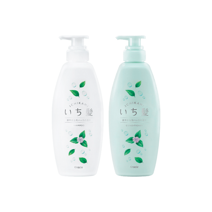 Ichikami Japanese Mint Shampoo&Conditioner Limited Set