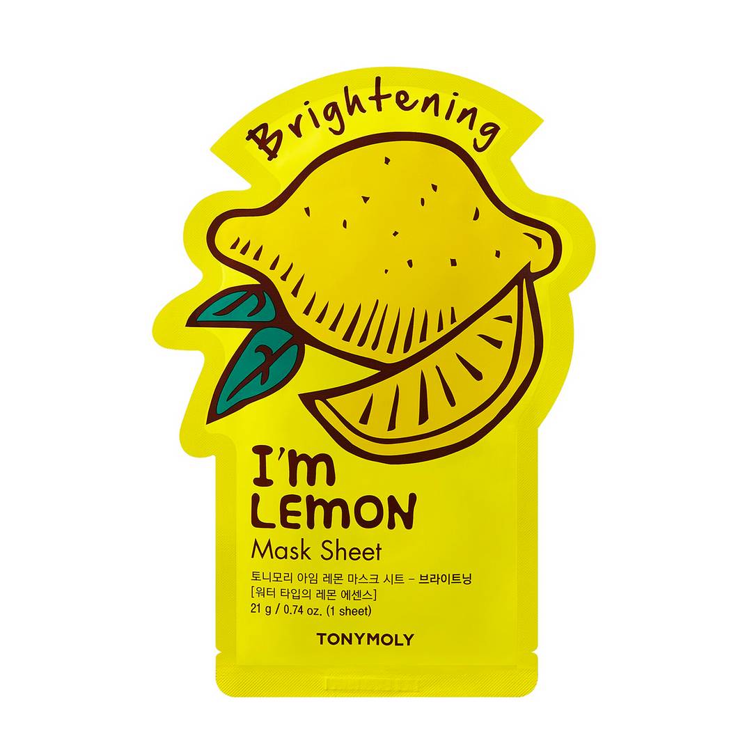 Tony Moly I`m REAL Lemon Mask Sheet Brightening 1Pcs