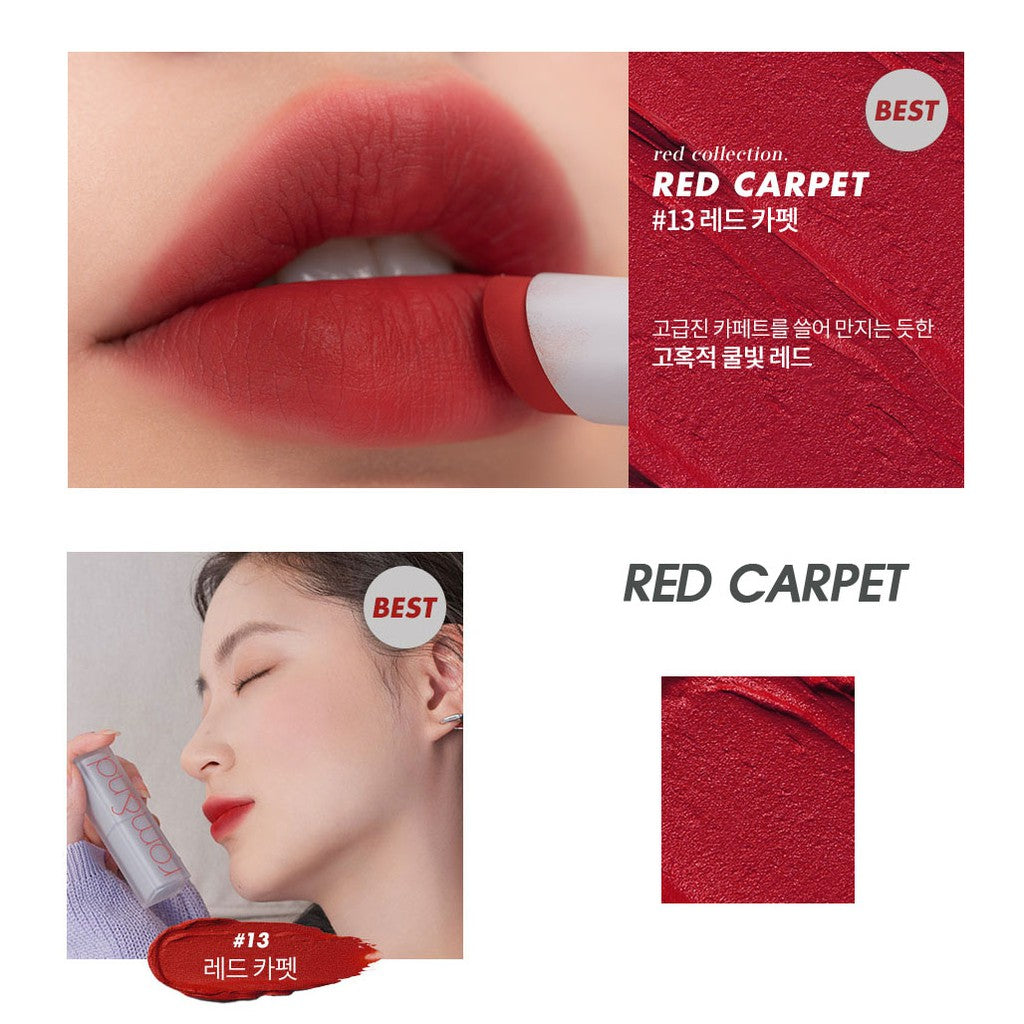 Rom&nd Zero Matte Lipstick 13 Red Carpet