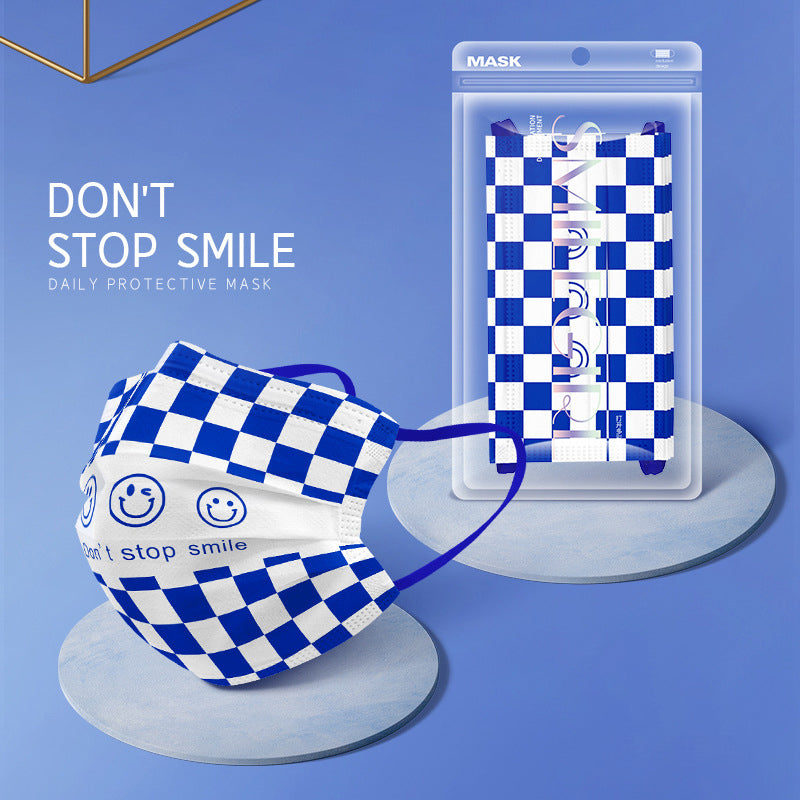 Cartoon Masks 10 Pcs/Pack-Don'T Stop Smile