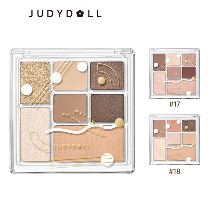 Judydoll Playful 7 Colors Eyeshadow Palette 21 Retro call