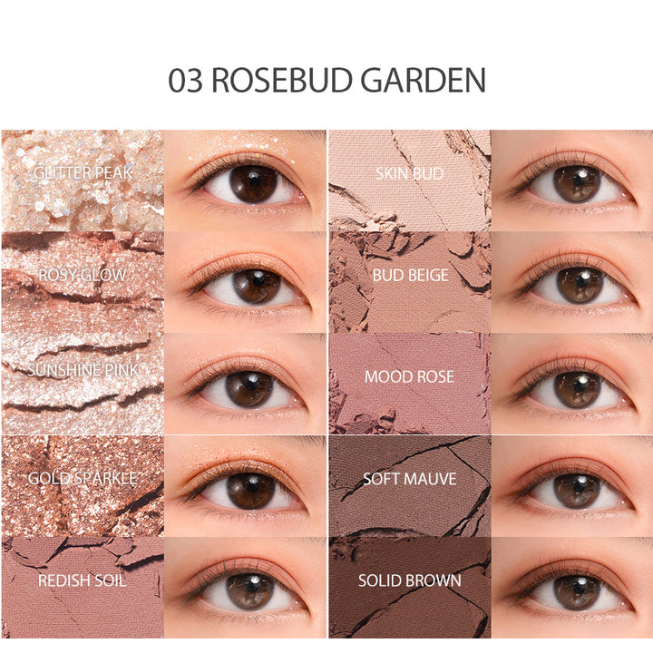 Rom&nd  Better Than Palette 03 Rosebud Garden