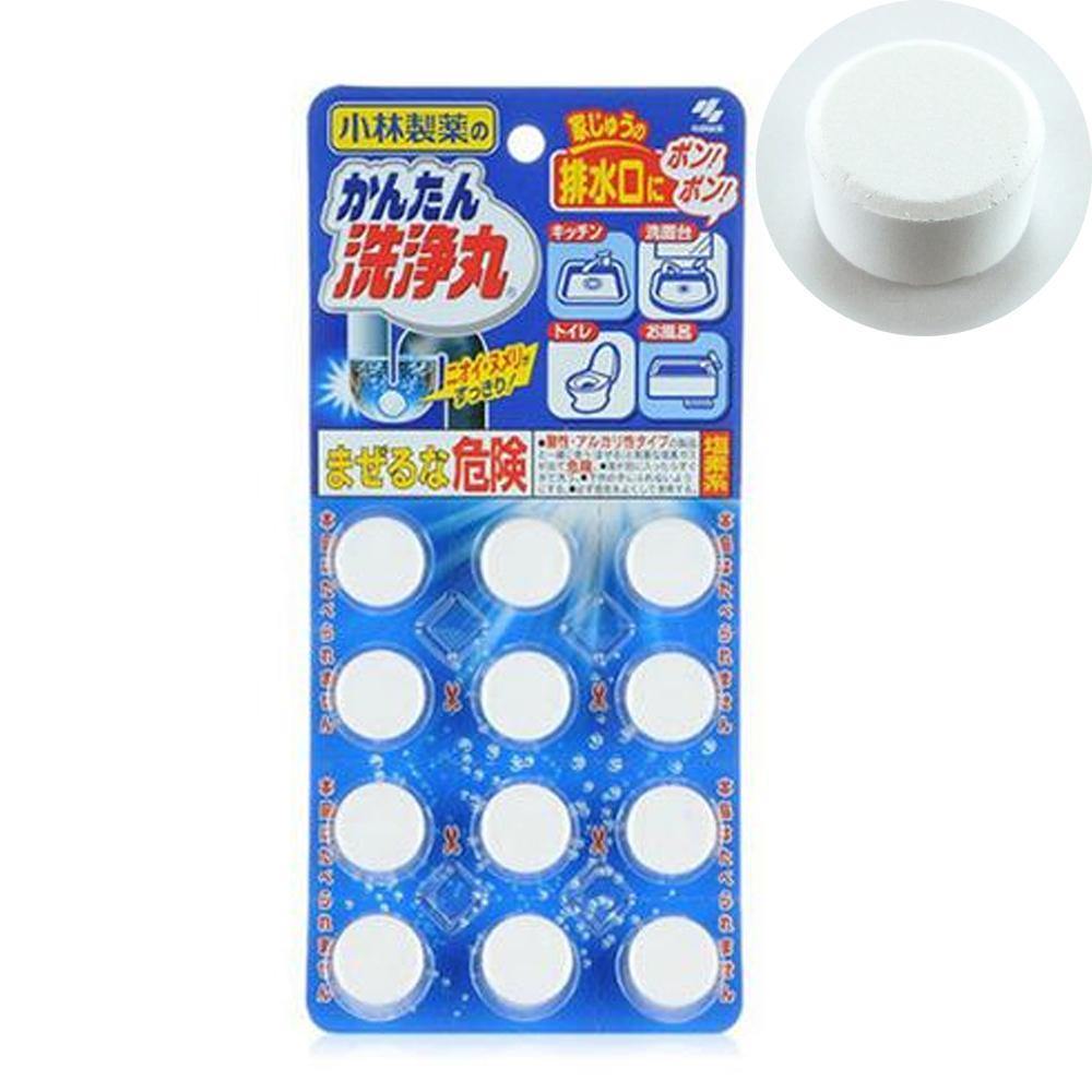 Kobayashi  Easy Drain Cleaning 12 Tablets