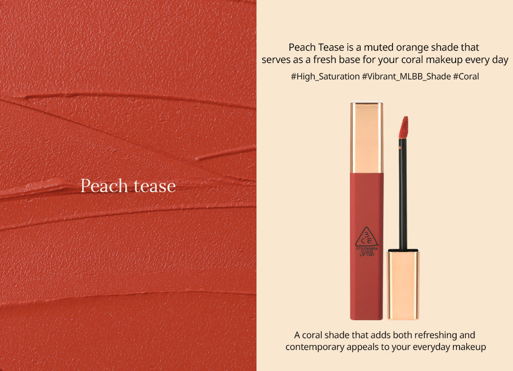 3CE Cloud Lip Tint #Peach Tease