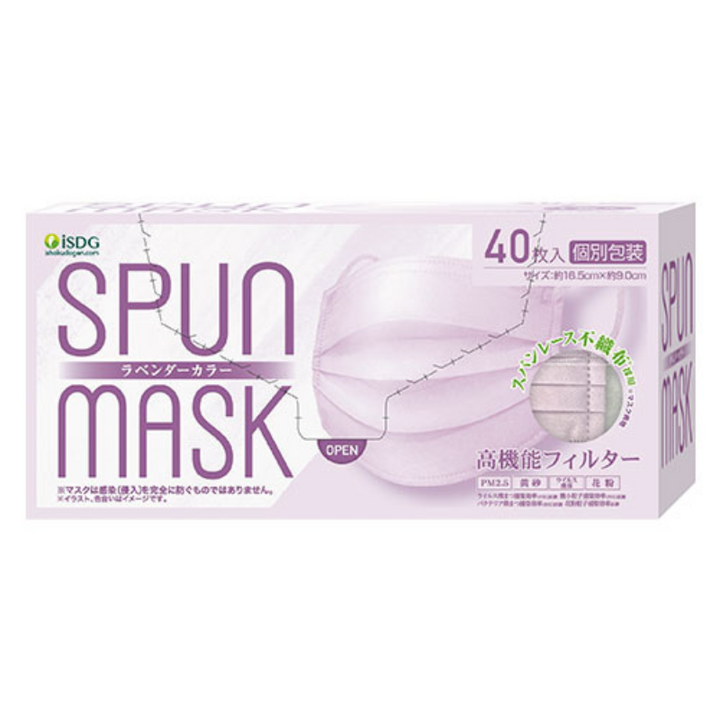 Spun Mask Lavender 40p