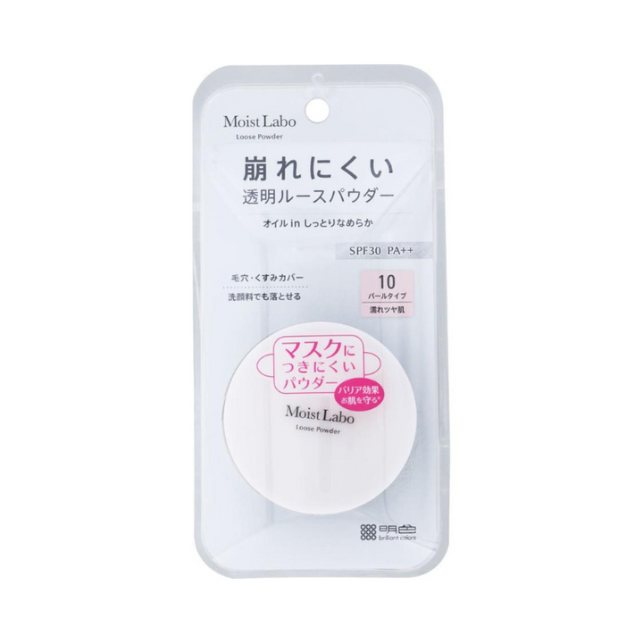 Meishoku Moist Labo Loose Powder Transparent Pearl Type