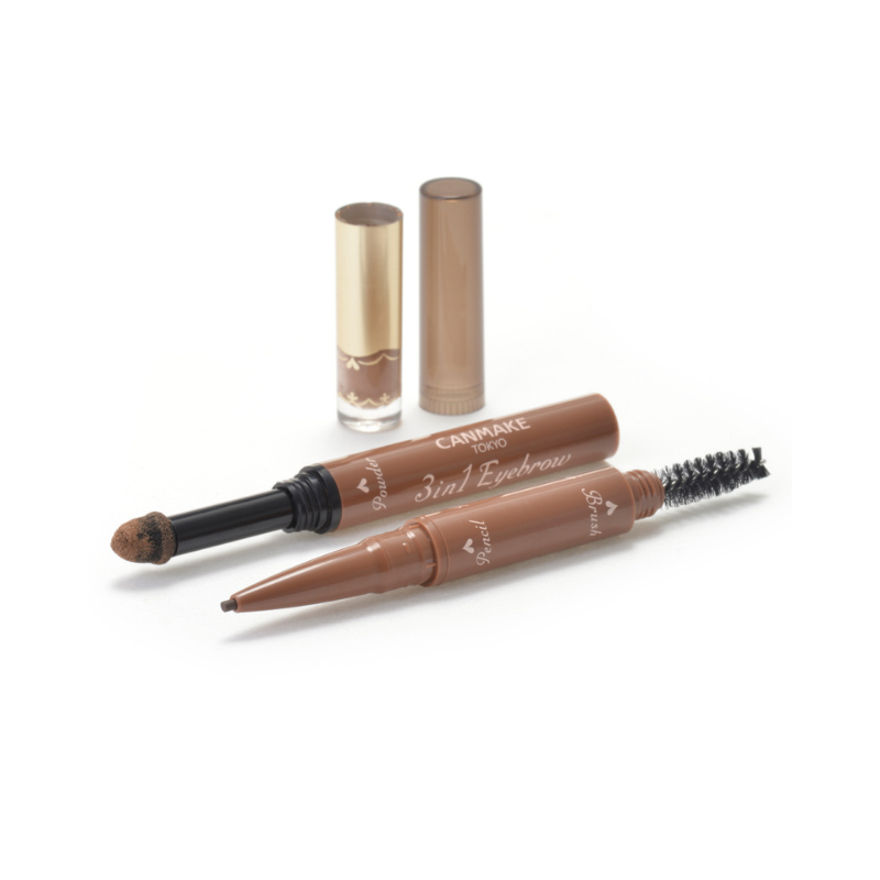 Canmake 3 In1 Eyebrow 01 Natural Brown N