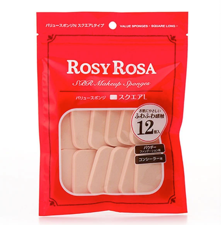 Rosy Rosa Value Sponge Square L 12P (1607572881450)