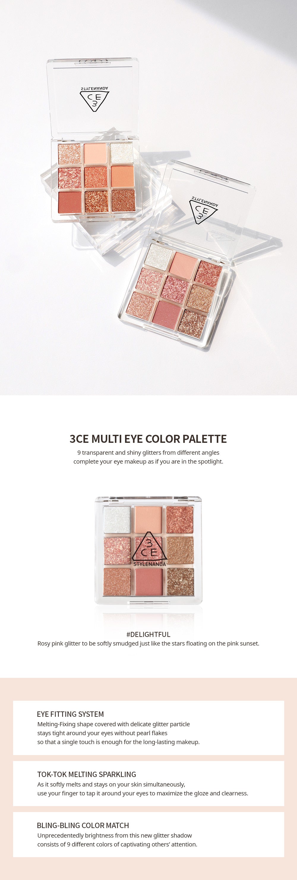 3CE Multi Eye Color Palette #Delightful