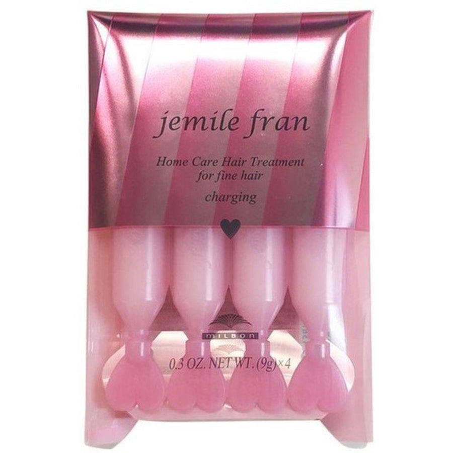Milbon Jemile Fran Home Care Hair Treatment For Coarse Hair 9g x4 (4433040015424)