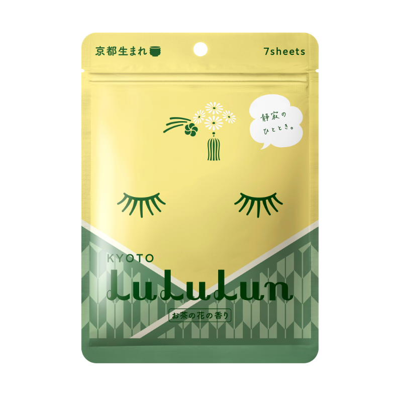 Lululun Face Mask Limited Tea Flower 7Pcs (Kyoto)