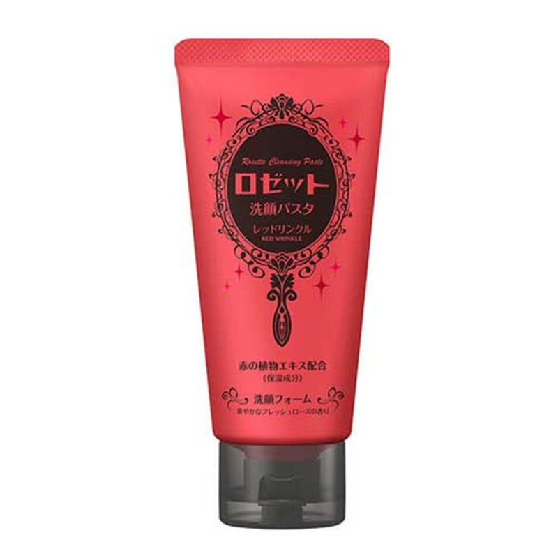 Rosette Face Wash Paste Red Clay Wrinkle 120g