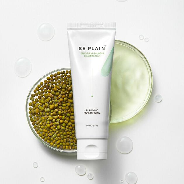Be Plain Greenful PH-Balanced Cleansing Foam 80ml (5416322662549)